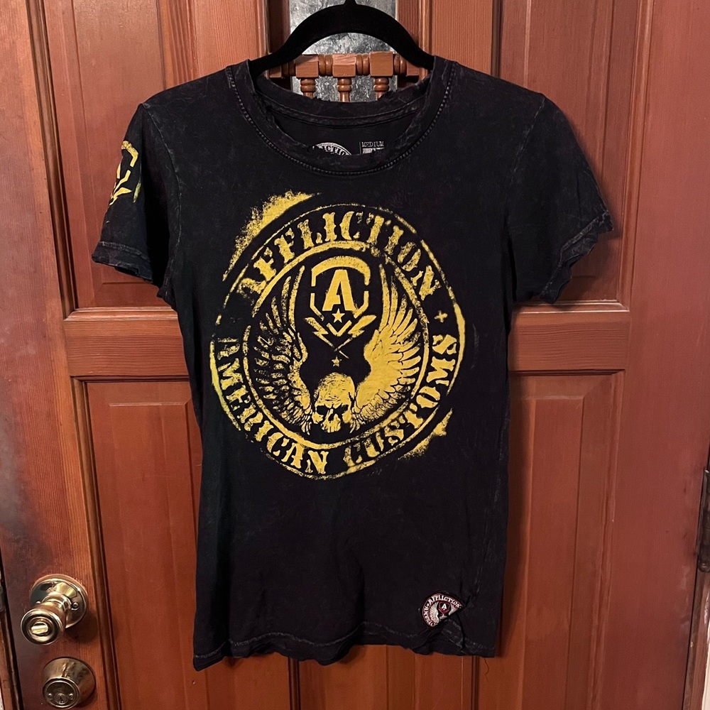Affliction Tee // Medium // Distressed